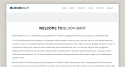 Desktop Screenshot of bloom-mart.com