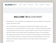 Tablet Screenshot of bloom-mart.com